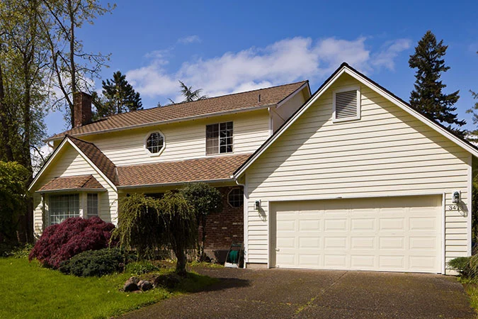 Image of Exterior of a Tan House